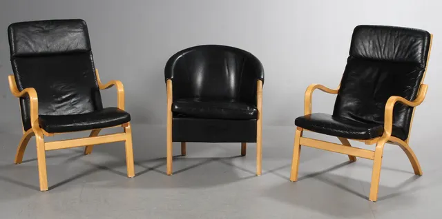 Stouby. Lænestole, bøg (3)