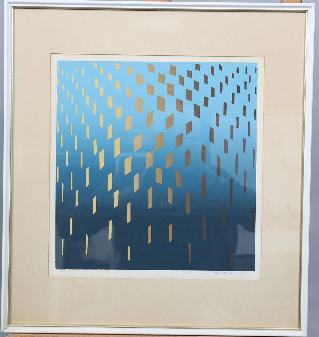 TORSTEN ESBJÖRNSSON. Färglitografi, numrerad 85/120, signerad T Esbjörnsson. — Engravings & Prints — Limhamns Auktionsbyrå