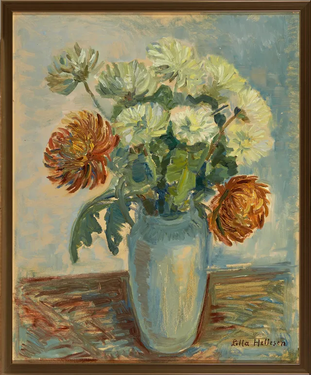 Hellesen, Lilla — Blomsterstilleben