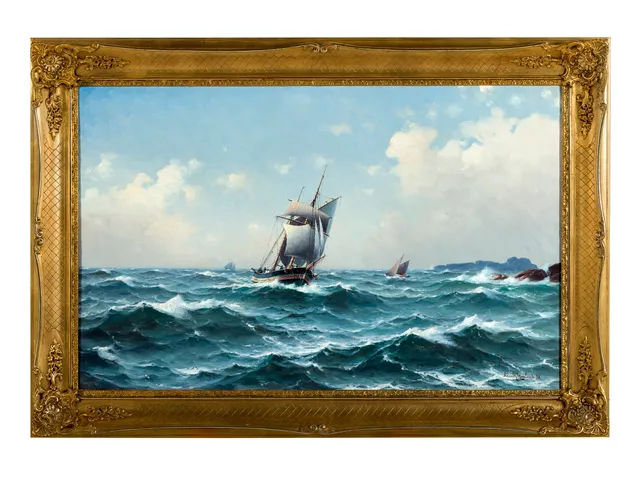Haaland, Lauritz — Marine, 1898