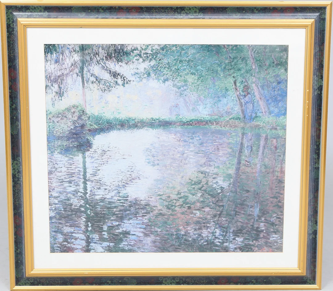 CLAUDE MONET. EFTER. tryck, 1900-tal. — Engravings & Prints — Gomér & Andersson Linköping