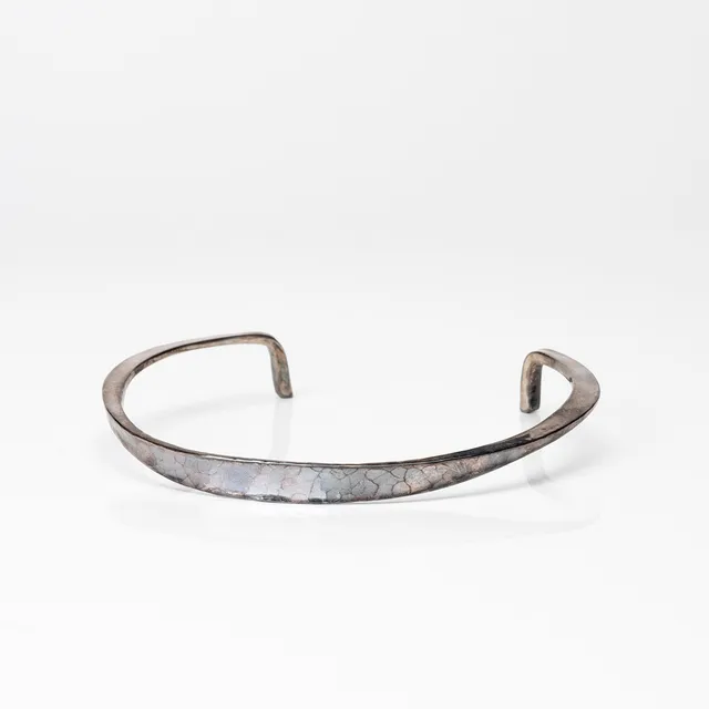 CLAES GIERTTA. Halsring, sterlingsilver, Stockholm, 1974.