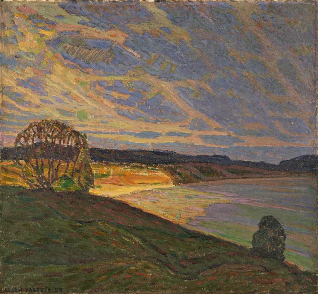 Ellen Trotzig, Vy från Vik, Skåne.