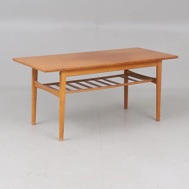 SOFFBORD, teak, 1950/60-tal.