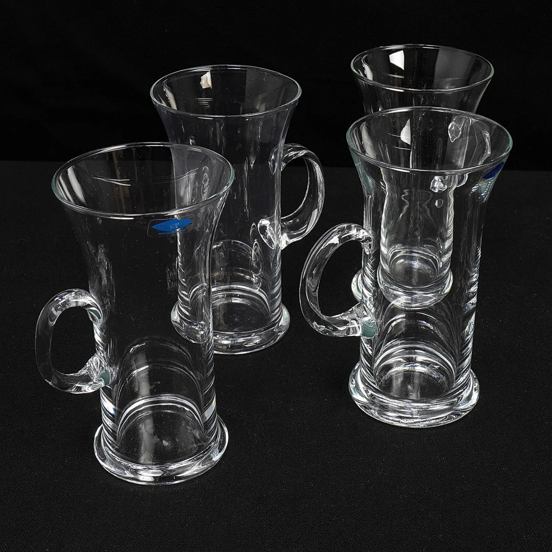 HEIKKI ORVOLA. Irish coffee glas, 20 st, Nuutajärvi och Arabia, Finland. — Tableware — Crafoord Auktioner Stockholm
