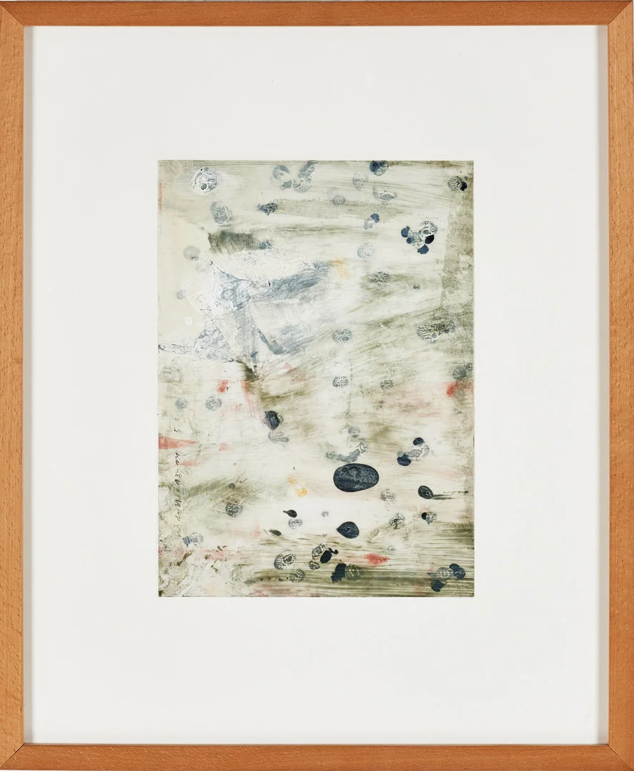 ANDERS WIDOFF (FÖDD 1953). "Vinterdagar", blandteknik på papper. — Paintings — Stockholms Auktionsverk Magasin 5