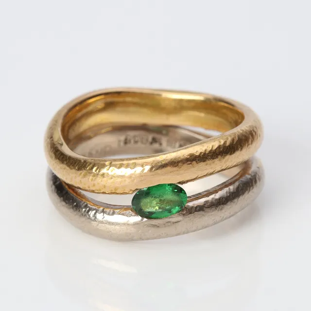 GULDRING 18K, MGH, 16,5 g.