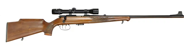 KULGEVÄR, fabrikat Anschutz, modell 1522, kaliber .22WMR, tillv.nr 1261786.