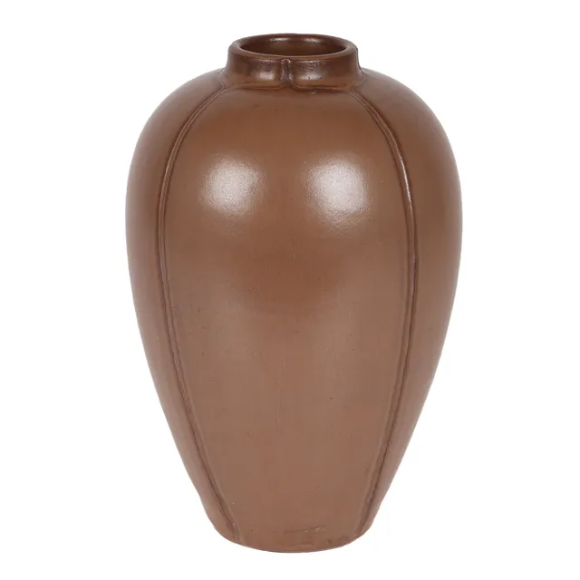 Eva Stæhr-Nielsen: Saxbo teardrop-shaped stoneware vase.