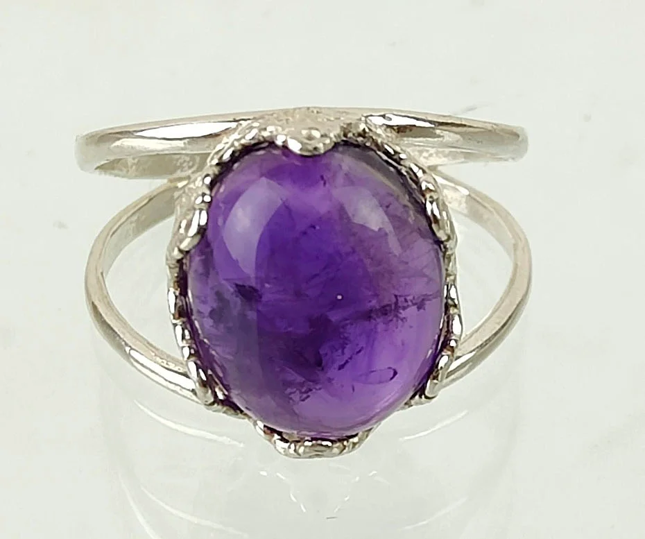 AMETHYST RING, SILBER 925. — Rings — Auktionshaus Bossard