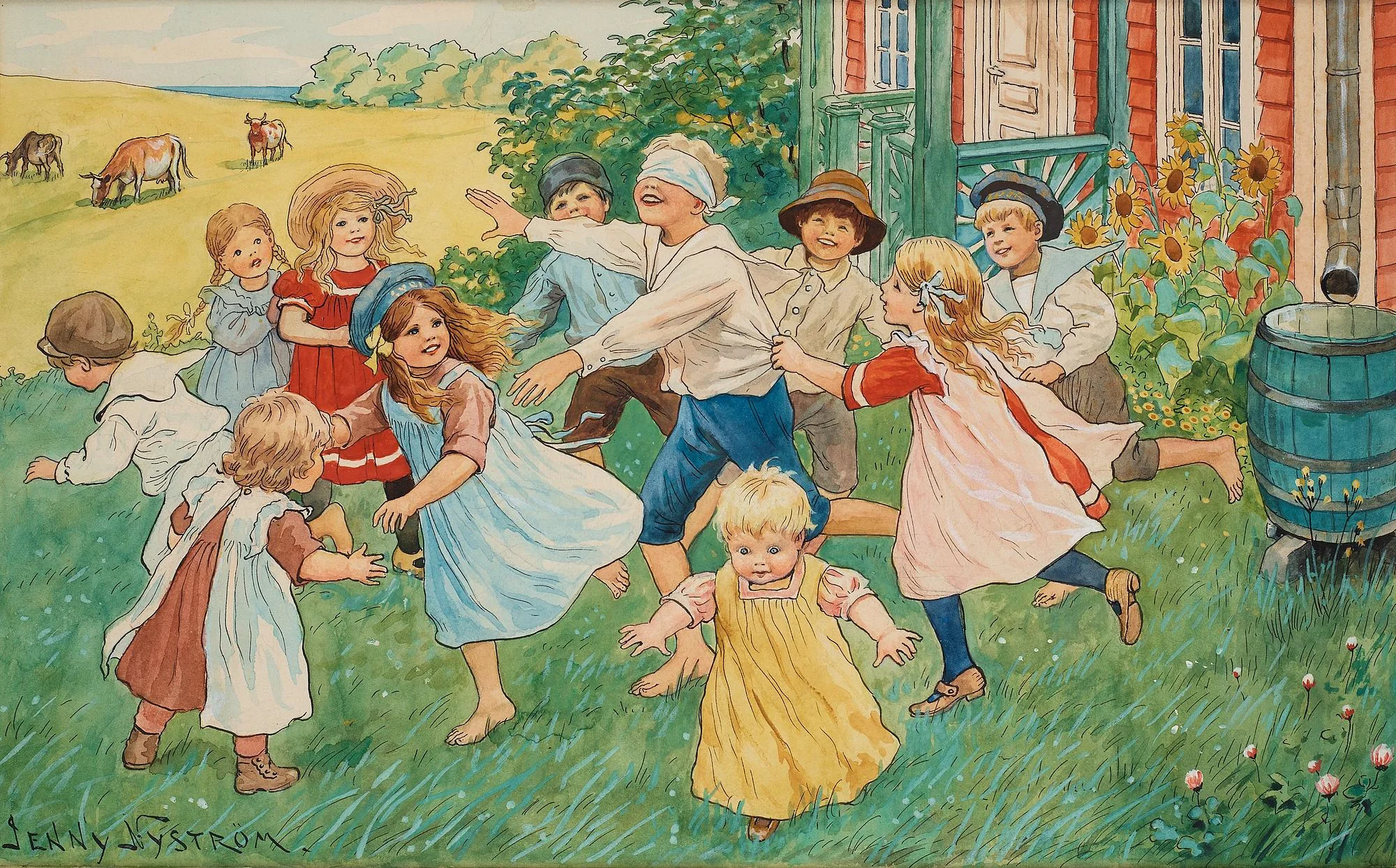 Jenny Nyström, "Blindbock". — Bukowskis
