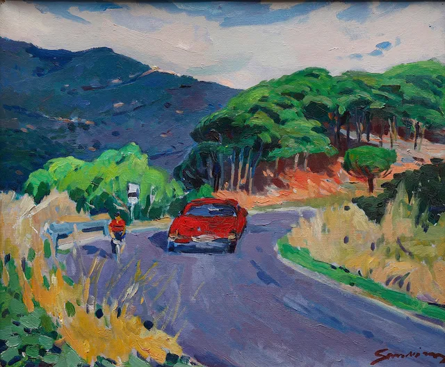RAMON SANVISENS. Landscape.