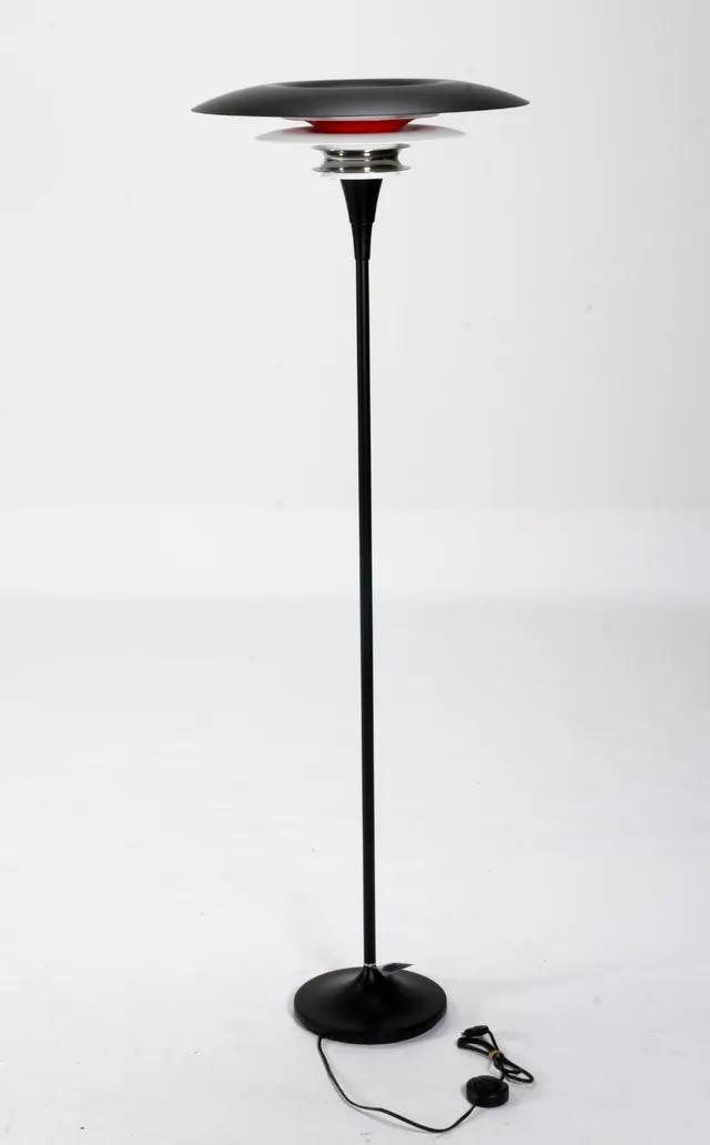 Joakim Fihn for Belid, Sweden. Floor lamp model Diablo, black