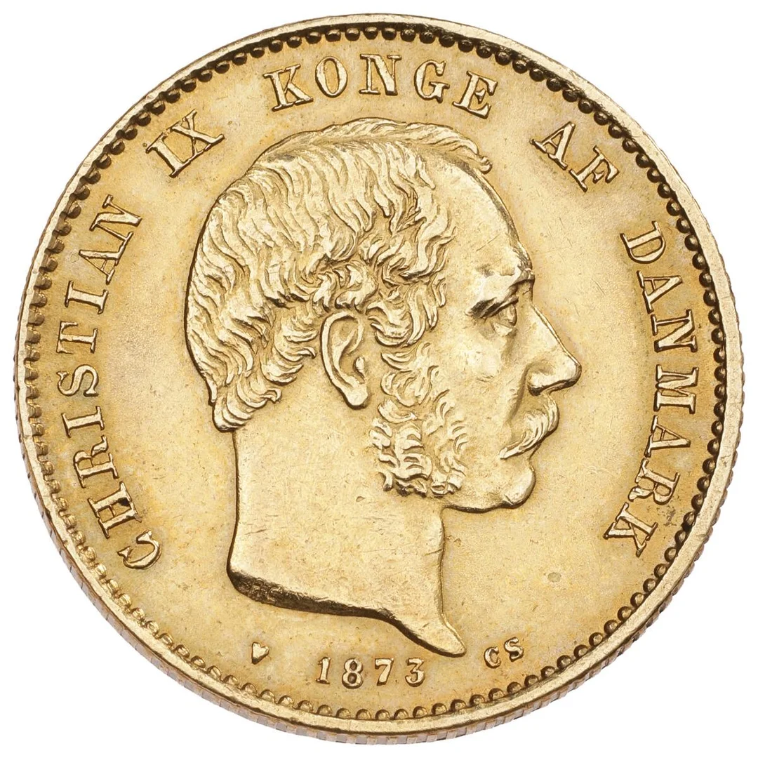 20 kr 1873 CS, H 8A, F 295 — Coins, Medals & Banknotes/Denmark/Christian IX, 1863–1906 — Bruun Rasmussen