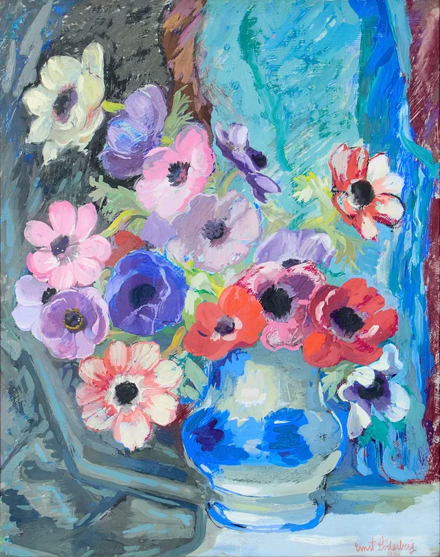 ERNST SÖDERBERG. Blomsterstilleben.