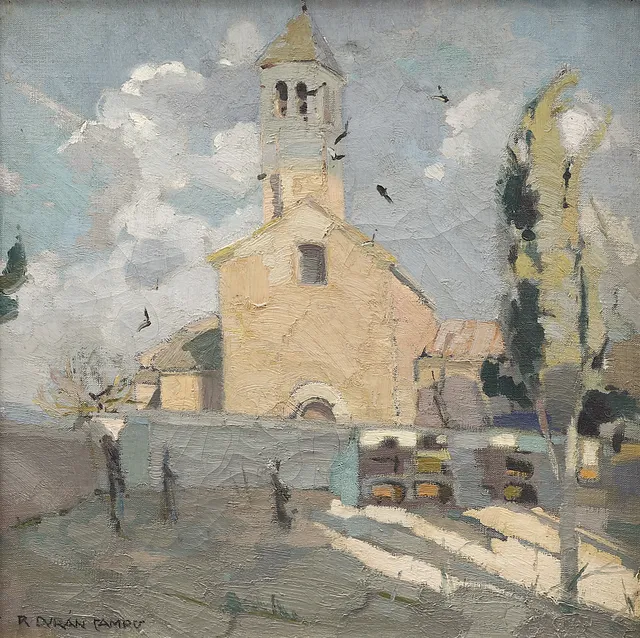 RAFAEL DURANCAMPS. Rural view.