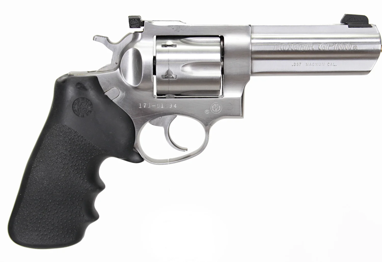 179. REVOLVER, amerikanskt, Double Action, fabrikat Ruger, modell GP 100, kaliber .357 Magnum, tillv.nr 171-01694, se-nr 0206568. — Revolvers — Walter Borg