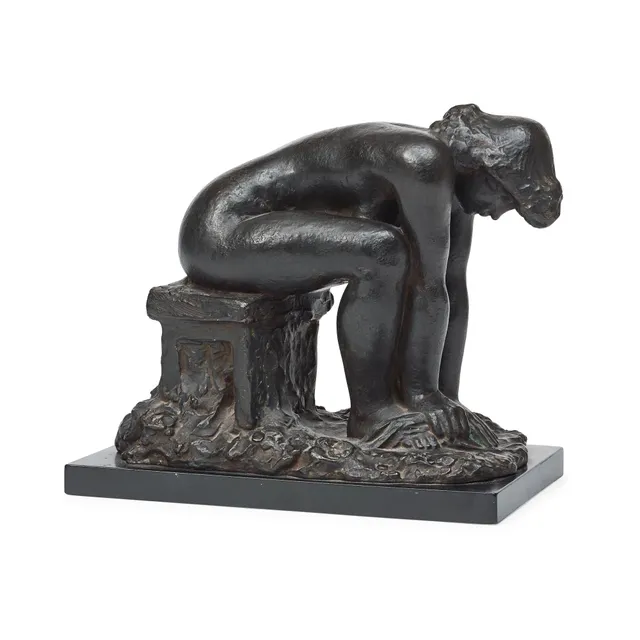 Gerhard Henning, Efter badet.