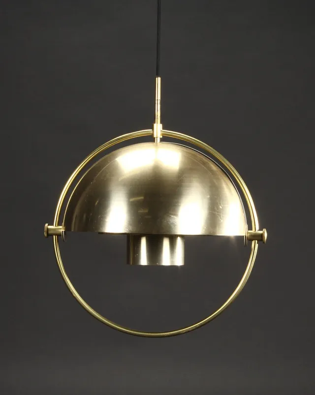Louis Weisdorff. Multi-lite pendel af messing