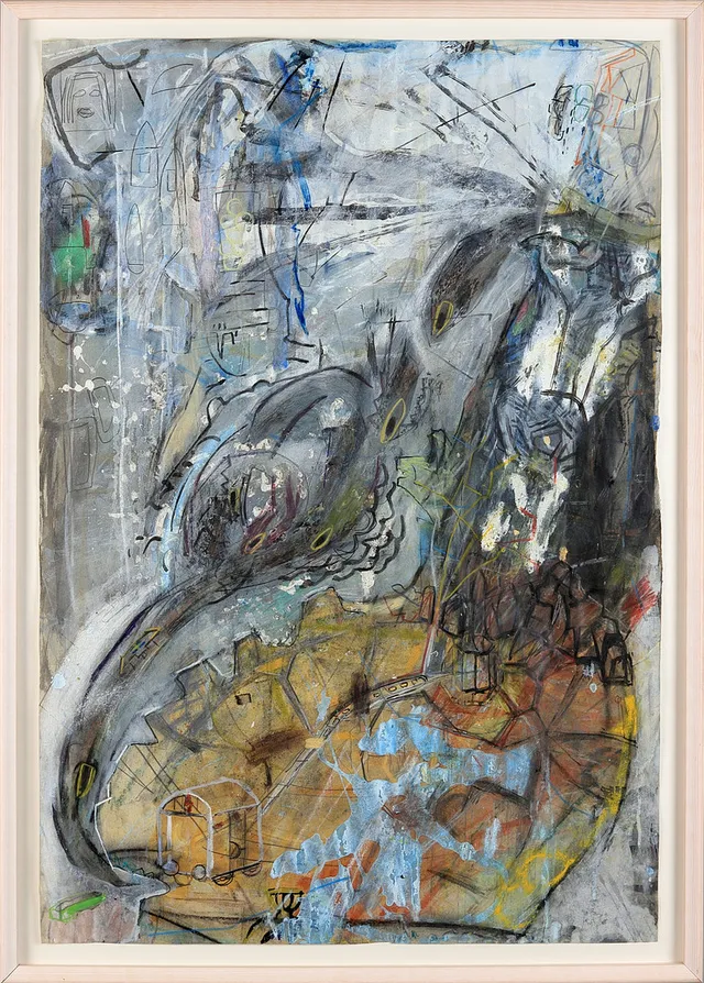 KENT LINDFORS (SVERIGE, FÖDD 1938). "Ned mot Compostela".