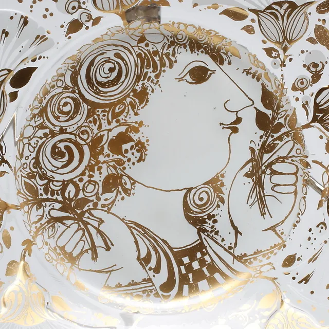 FAT, glas, Björn Wiinblad, Rosenthal galerie 1976.
