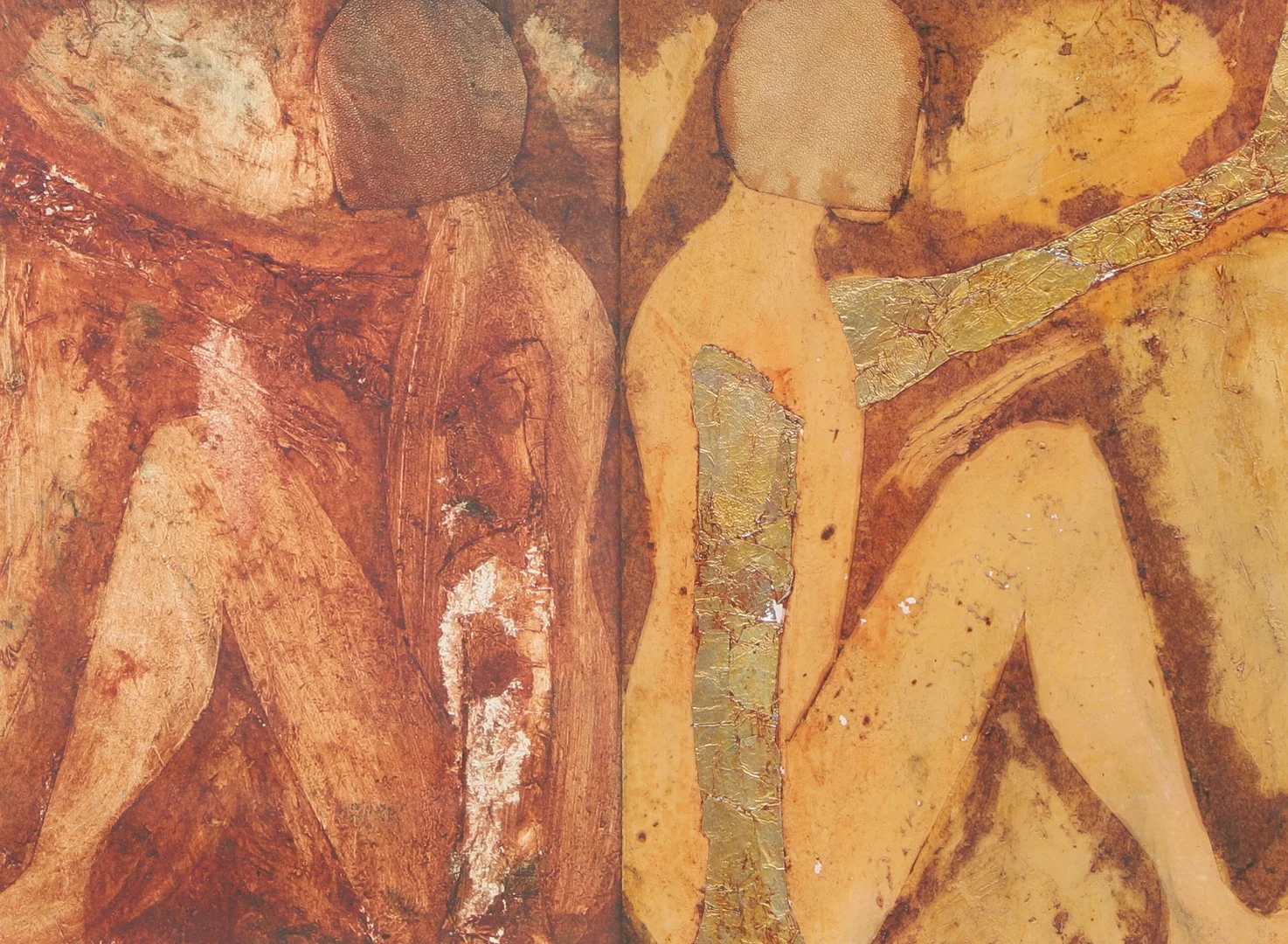 JOHANNA OLSSON. Blandteknik, kollage, signerad a tergo, daterad 2004. — Paintings — Ekenbergs Auktioner