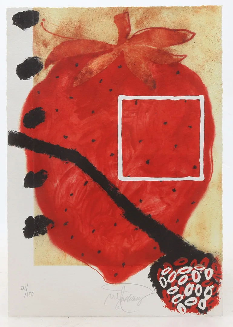 JOAN PERE VILADECANS. Strawberry. — Engravings & Prints — Balclis