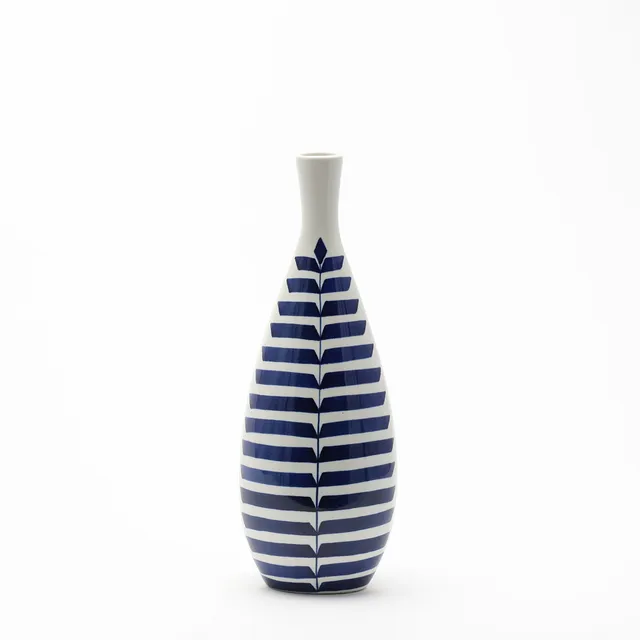 KARIN BJÖRQUIST. Vas, "Indigo", Gustavsbergs Studio.