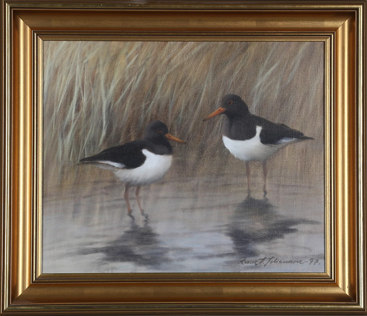 RUNE JOHANSSON. olja på duk, signerad och daterad -97. — Paintings — Gomér & Andersson Norrköping