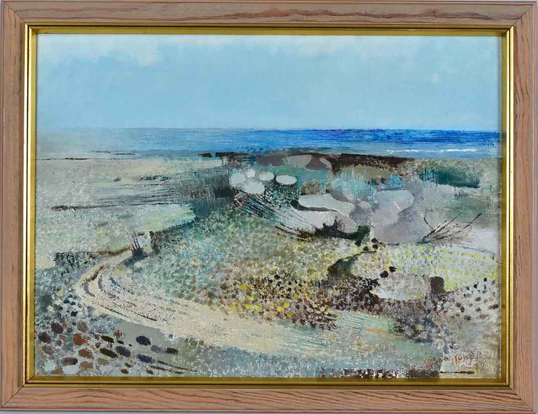 GUSTAF SKOGLUND. Olja på duk. — Paintings — Halmstads Auktionskammare