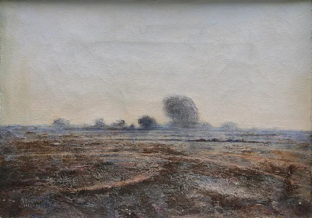 MÅNS ROSSANDER. OLJA på duk, signerad, 1900-tal.