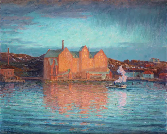 Prins Eugen, "Saltsjökvarn, vårafton 1907".