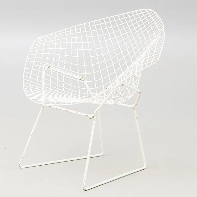 HARRY BERTOIA. Fåtölj, "Diamond chair".