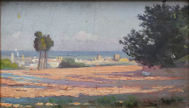 JOAN ROIG I SOLER. Seaside landscape.
