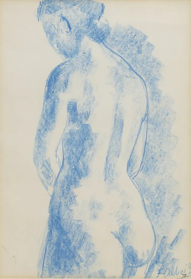 CATALAN SCHOOL, 20TH CENTURY. Study.