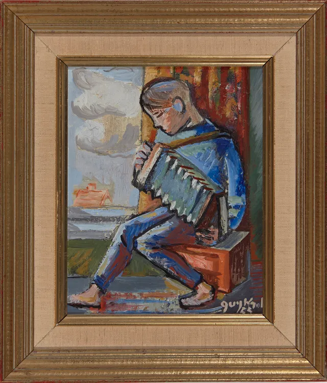 Krohg, Guy — "Trekkspill" 1955