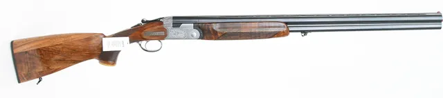 (47) HAGELGEVÄR, italiensk, Bockhammerless, fabrikat Beretta, modell 686, kaliber 12/70, tillv.nr C25466B, se-nr SE0218854.