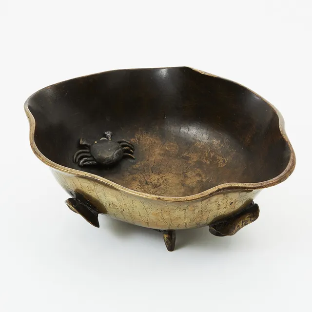 SKÅL, brons, Japan, 1900-talets första hälft.