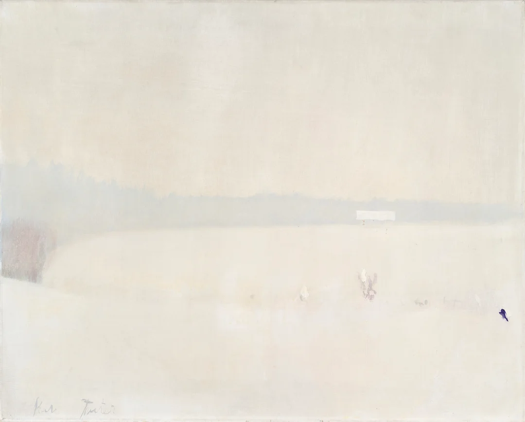 Tveter, Kåre — Vinterlandskap — Kunst/Maleri — Blomqvist
