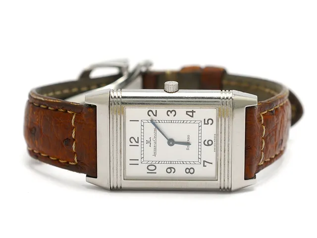 JAEGER-LE COULTRE, Reverso, Classic, Cal 846, Serie nr. 1940435, Ref nr. 250.840.862 B, Boett nr. 250.8.86, herrur, 23,5 x 33 (38,5) mm, stål, manuell, safirglas, skadad urtavla, läderband, viklås, cert, oktober 1999, box, ytterkartong.