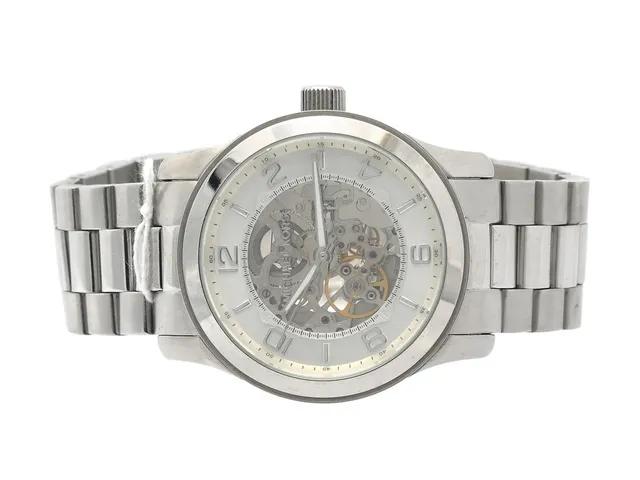 Michael Kors, herrur stål 44mm, quartz, mineralglas, stållänk, ref.nr. MK9010, snr. 251109, manual och box
