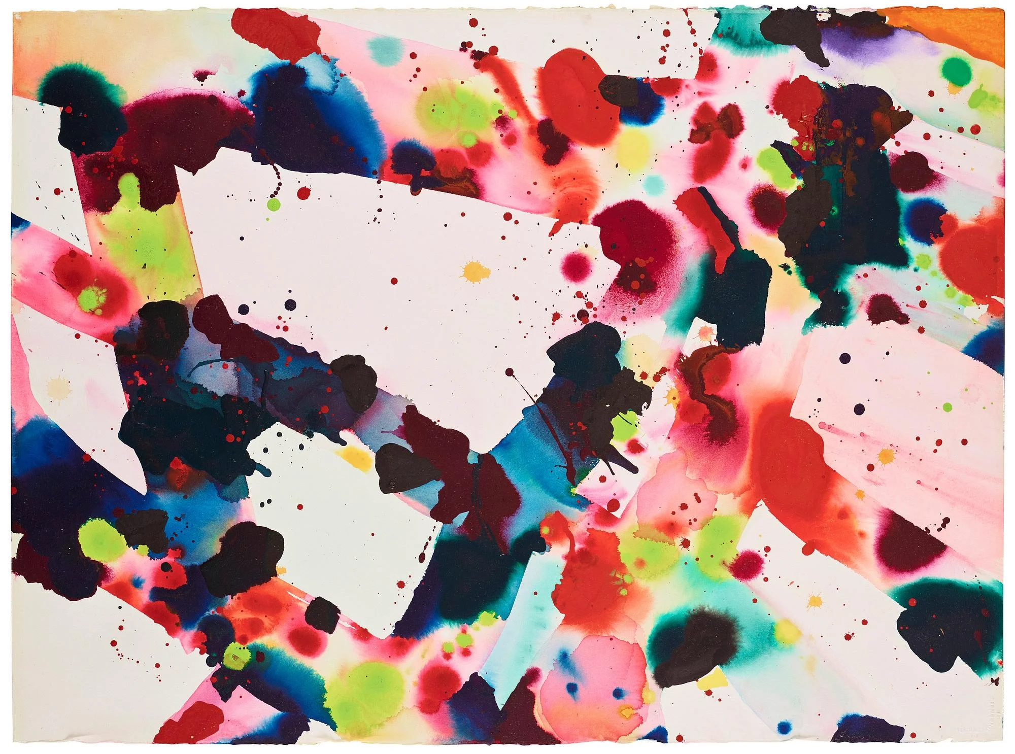 Sam Francis, Utan titel. — Bukowskis