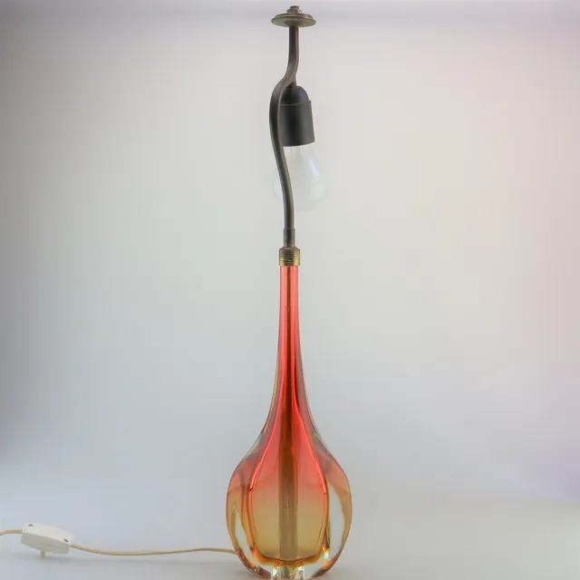 FLAVIO POLI. MURANO GLAS LAMPE.