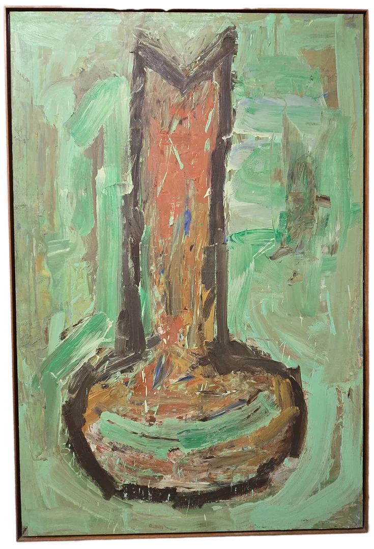 JOAN CRUSPINERA. BOTIJO. ÓLEO SOBRE LIENZO. — Paintings — Barcelona Auctions