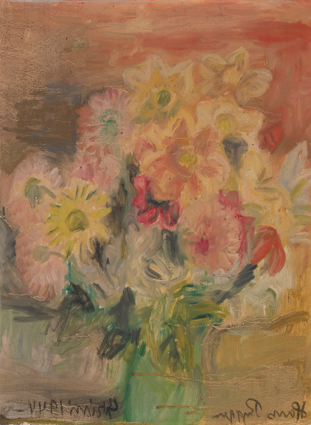 Ryggen, Hans — Blomsterstilleben — Kunst/Maleri — Blomqvist