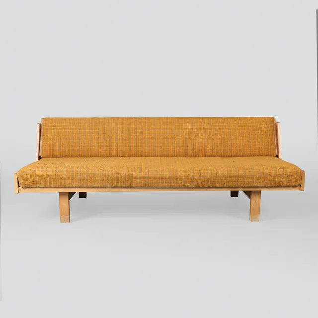 HANS J WEGNER. Getama. Daybed af egetræ, model GE258.