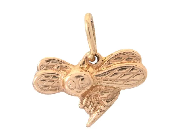HÄNGE, 18K guld, bi, höjd ca 1,5 cm, vikt 0,75 g.