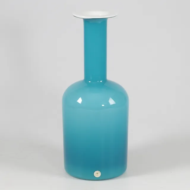 VAS, glas, Otto Bauer, Holmegaard, Danmark, 1900-talets andra hälft.