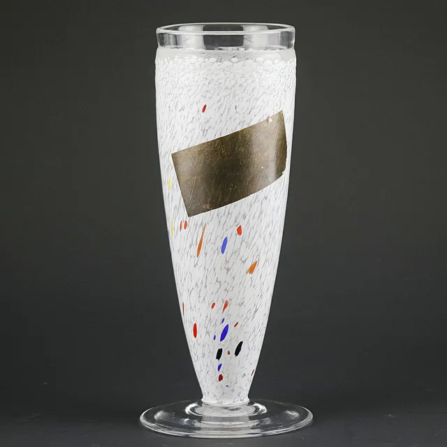 BERTIL VALLIEN. Vas, glas, "Satellite", Kosta Boda, signerad.