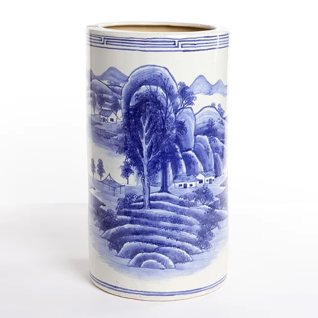 PARAPLYSTÄLL, 1900-talets slut, porslin, Kina.